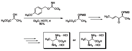 4-methoxybenzyl trichloroacetimidate 4-methoxybenzyl trichloroacetimidate