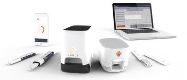 Print Various Lumos Diagnostic reader formats for lateral flow diagnostics.