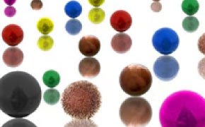 Vibrant Estapor® Microspheres in Multiple Colors Collection of Estapor® Microspheres in red, blue, yellow, black, and white displayed on a mirrored surface, showcasing their vibrant colors for diagnostic manufacturing applications.