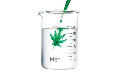 Glass with Canabis Leaf