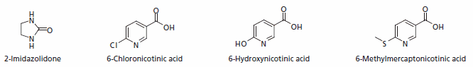 Major Metabolites of Imidacloprid Major Metabolites of Imidacloprid