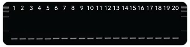 Amplification of plasmid cDNA using Ultrapure water Blot showing consistent levels of plasmid cDNA amplification over 20 trials.