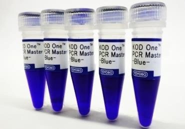 KOD One™ PCR Master Mix KOD One™ PCR Master Mix Blue includes a loading dye (BPB) to allow direct loading onto agarose gels