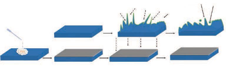 Schematic representation of Li plating/stripping Schematic representation of Li plating/stripping