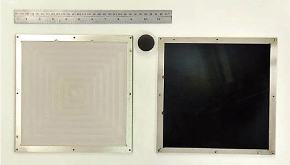 glass-capillary-substrate Uncoated 8 x 8” glass capillary substrate