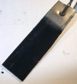 Electroplated SGF film on Ti foil. Electroplated SGF film on Ti foil.