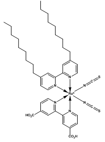 C<sub>42</sub>H<sub>52</sub>N<sub>6</sub>O<sub>4</sub>RuS<sub>2</sub> Mol Wt: 870.10 C<sub>42</sub>H<sub>52</sub>N<sub>6</sub>O<sub>4</sub>RuS<sub>2</sub> Mol Wt: 870.10