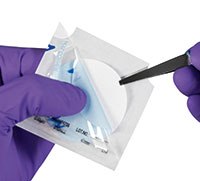 S-Pak® Membrane Filters for Microbial Testing Using sterile forceps