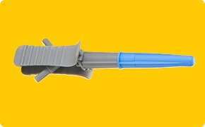 Needle guard and protector The needle guard and protector improves confidence in needle manipulation