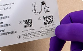 Peel-off label Peel-and-stick label improves traceability