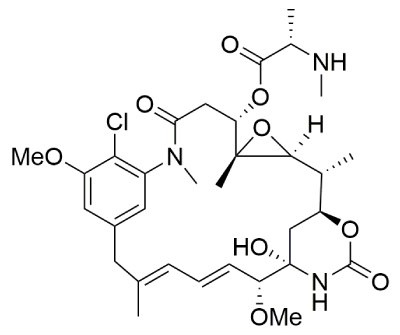 Chemical Structure of MAYCore™ Intermediate Structural formula C32H44ClN3O9