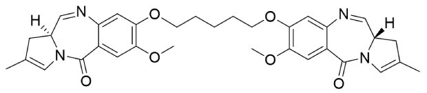 Chemical Structures of PBD Dimers Structural formula C14H14N2O3