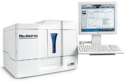 FLEXMAP 3D® system. Image of the FLEXMAP 3D<sup>®</sup> system that enables precise, flexible, rapid multiplexing.