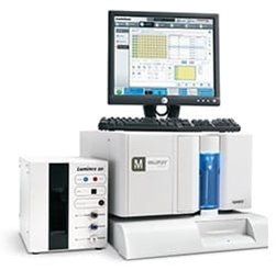 Luminex® 200™ System Image of the Luminex<sup>®</sup> 200™ system for rapid, accurate biomarker quantification.