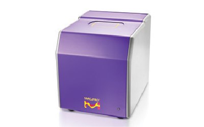 Place the plate in the SMCxPRO® instrument to analyze Place the plate in the SMCxPRO® instrument to analyze
