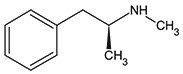 D-Methamphetamine Structure of D-Methamphetamine