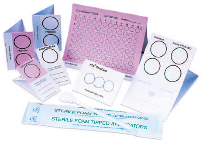 Whatman<sup>®</sup> FTA<sup>®</sup> family of products. Whatman FTA family of products
