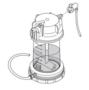 Pressure inlet tubing assembly Pressure inlet tubing assembly