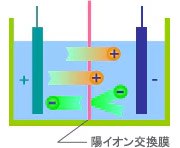 連続イオン交換　EDIの基礎 － 電気泳動とイオン交換膜