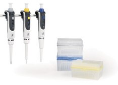 BRAND® Transferpette® S Pipette Package volume × volume × volume (0.1-2.5 μL) (0.5-10 μL) (2-20 μL), volume × volume (20-200 μL) (100-1000 μL), single-channel, adjustable volume, mechanical, benchtop rack for 6 pipettes