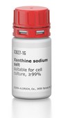 Xanthine sodium salt suitable for cell culture, ≥99%