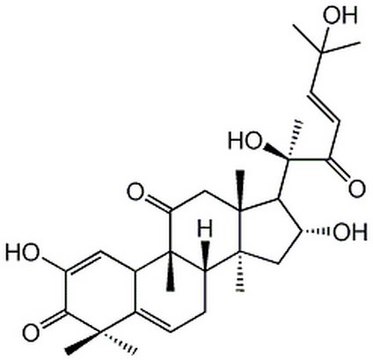 Cucurbitacin I, Cucumis sativus L. A cell-permeable and irreversible bitter triterpenoid compound (NCI identifier: NSC 521777) that displays anti-proliferative and antitumor properties both in vitro and in vivo.