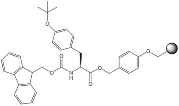 Fmoc-Tyr(tBu)-Wang resin LL (100-200 mesh) Novabiochem&#174;