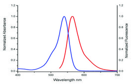 Dibenzocyclooctyne-PEG4-Fluor 545 for Copper-free Click Chemistry