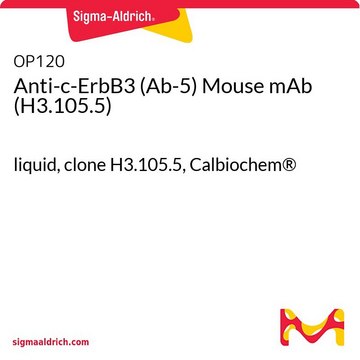 Anti-c-ErbB3 (Ab-5) Mouse mAb (H3.105.5) liquid, clone H3.105.5, Calbiochem&#174;