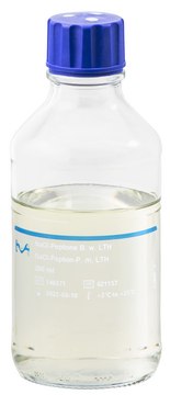Buffered Sodium Chloride Peptone Solution with Neutralizers Tween&#174;, Histidine, Lecithin 3&#160;g, bottle capacity 250&#160;mL, bottle filling volume 200&#160;mL, closure type, Blue crimp cap with 3 septa, pack of 6&#160;bottles