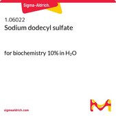 Sodium dodecyl sulfate for biochemistry 10% in H2O