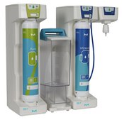 Milli-Q® SQ 240CV Purification System Combined pure RO water production station &amp; ultrapure (Type 1) water dispensing module with repeat preset volume dispensing