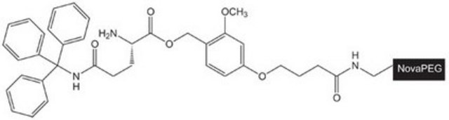 H-Gln(Trt)-HMPB NovaPEG resin Novabiochem&#174;