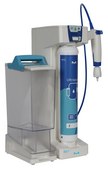 Milli-Q® SQ 200 Purification System Ultrapure (Type 1) water dispensing module from 3.5 L Switch tank.