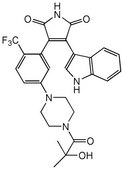 JAK3/GSK-3β/PKCα Inhibitor The JAK3/GSK-3β/PKCα Inhibitor, also referenced under CAS 1260181-14-3, controls the biological activity of JAK3/GSK-3β/PKCα. This small molecule/inhibitor is primarily used for Phosphorylation &amp; Dephosphorylation applications.