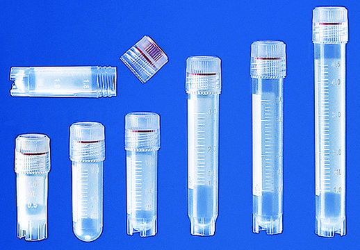 BRAND&#174; cryogenic tube with screw cap capacity 2&#160;mL, Internal thread, round bottom