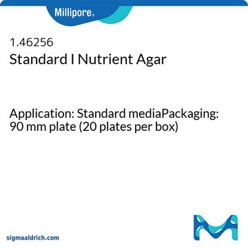 Standard I Nutrient Agar plate diam. 90&#160;mm, ready-to-use, sterile, box of 20&#160;plates, suitable for microbiology