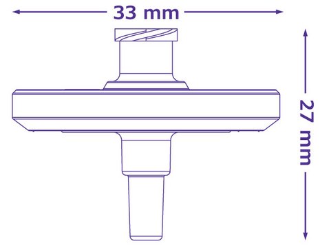 Millex™ポリエーテルスルホンシリンジフィルター pore size 0.45 μm