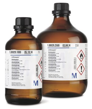 ≥99.9% (GC), suitable for LC/MS, LiChrosolv<SUP>®</SUP> | Sigma