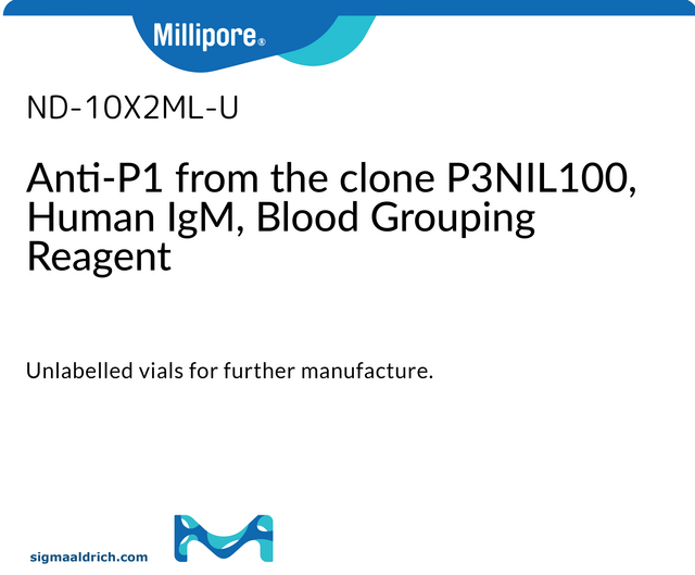 Blood typing Unlabeled Vials Reagent - Rare Specificities &amp; AHG Anti-P1 from the clone P3NIL100, Human IgM, Blood Grouping Reagent