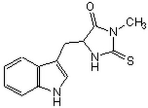 Necrostatin-1 Necrostatin-1, CAS 4311-88-0, is a cell-permeable, potent, and selective blocker of necroptosis (EC50 = 494 nM in FADD-deficient Jurkat cells treated with TNF-&#945;).