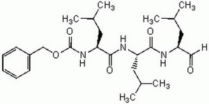 MG-132 A cell-permeable, potent, reversible proteasome inhibitor (Ki = 4 nM).