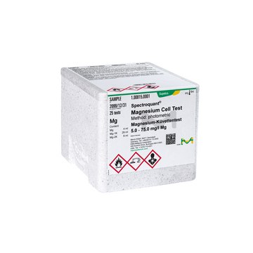 Magnesium Cell Test photometric, 5.0-75.0&#160;mg/L (Mg), Spectroquant&#174;