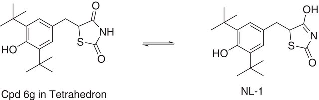 mitoNEET Inhibitor NL-1, Thiazolidinedione The mitoNEET Inhibitor NL-1, Thiazolidinedione controls the biological activity of mitoNEET.
