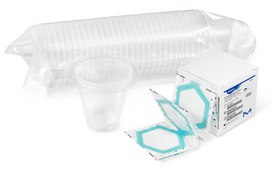 Microfil® with EZ-Pak® ready-to-use, sample volume 250 mL, mixed cellulose esters (MCE), pore size 0.45 μm, filter diam. 47 mm, black filter, gridded filter