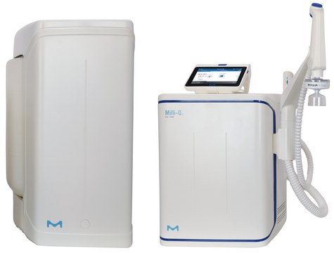 Milli-Q® EQ 7008/16 Ultrapure and Pure Water Purification System The Milli-Q® water system produces ultrapure (Type 1) and pure (RO, Type 3) water from tap water with a production flow rate up to 16 L/hour.