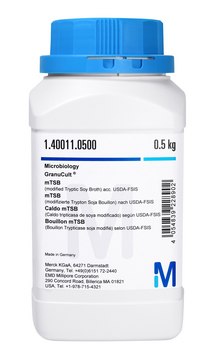 modified Tryptic Soy Broth- Dehydrated Culture Media GranuCult® prime, according to USDA-FSIS, granular, suitable for microbiology, pathogen testing
