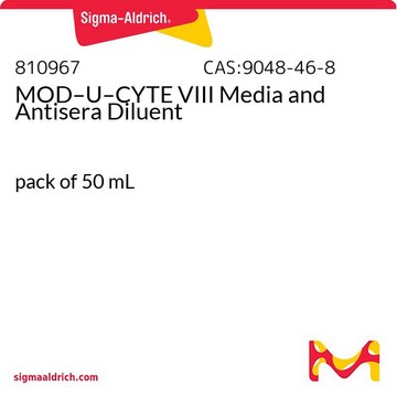 MOD–U–CYTE VIII Media and Antisera Diluent pack of 50 mL