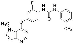 VEGFR/Tie-2/PDGFR Tyrosine Kinase Inhibitor The VEGFR/Tie-2/PDGFR Tyrosine Kinase Inhibitor controls the biological activity of VEGFR/Tie-2/PDGFR. This small molecule/inhibitor is primarily used for Phosphorylation &amp; Dephosphorylation applications.