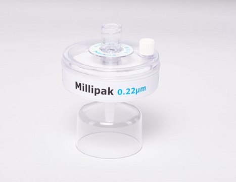 Millipak&#174; Filter 0.22 &#956;m membrane filter to remove particulates and bacteria at the point of dispense of Milli-Q&#174; IQ/IX/EQ 7 water systems.